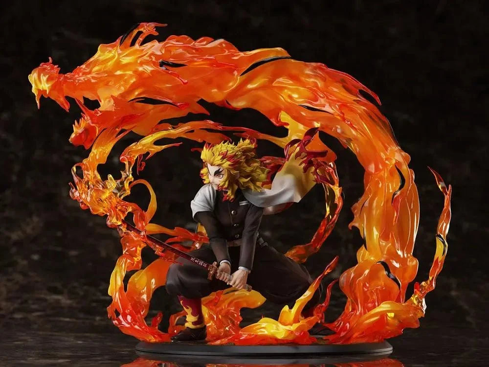 Demon Slayer: Kimetsu No Yaiba - Kyojuro Rengoku Flame Breathing Esoteric Art Ninth Form: Rengoku 1/8 Scale Figure Aniplex