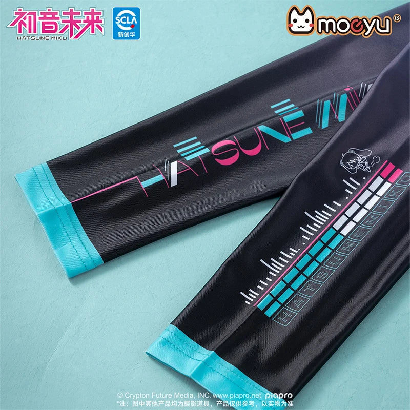 Hatsune Miku - Hatsune Miku Running Series Sun Protection Arm Sleeves Moeyu