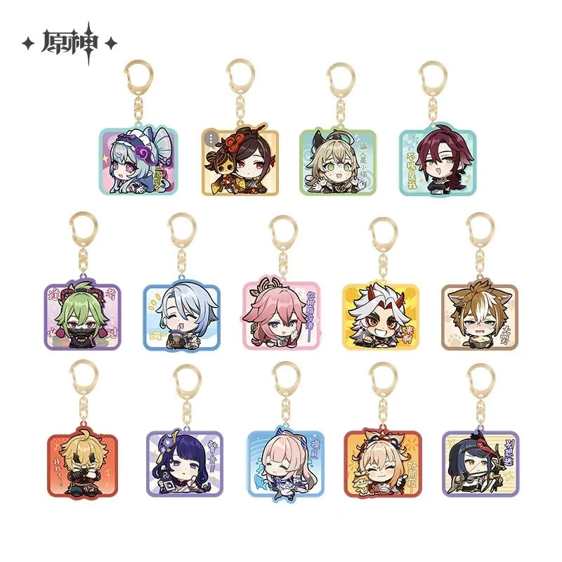 Genshin Impact - Inazuma City Chibi Acrylic Keychain miHoYo