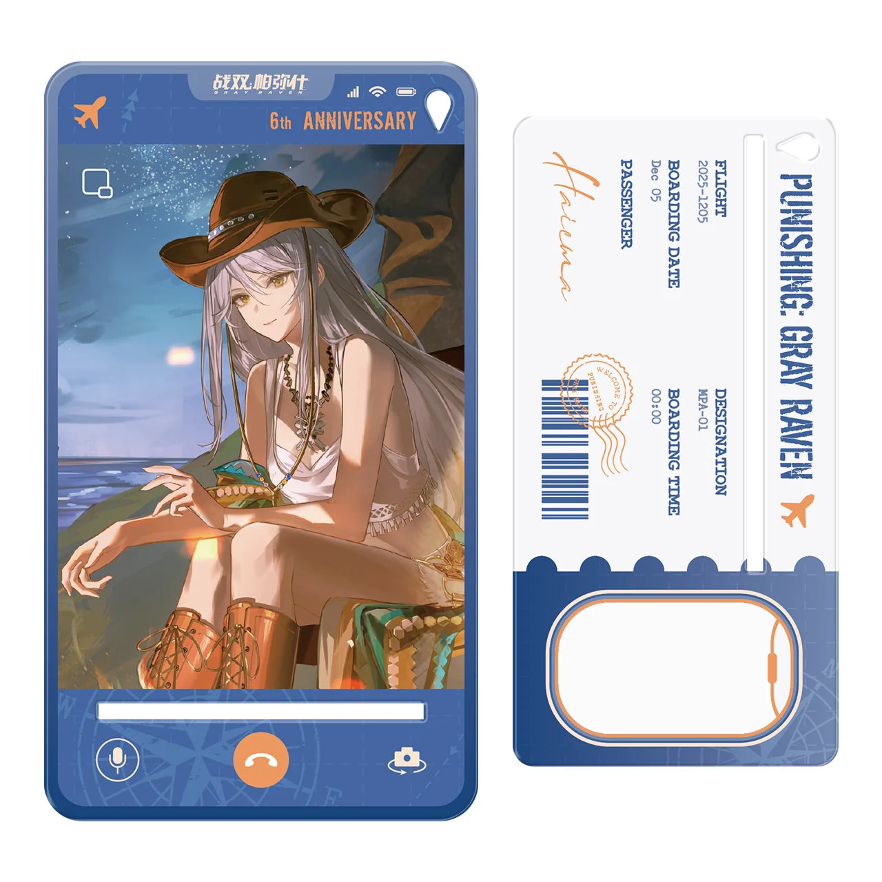 Punishing: Gray Raven - Echoes of Elsewhere 6th Anniversary Display Standee KURO GAMES