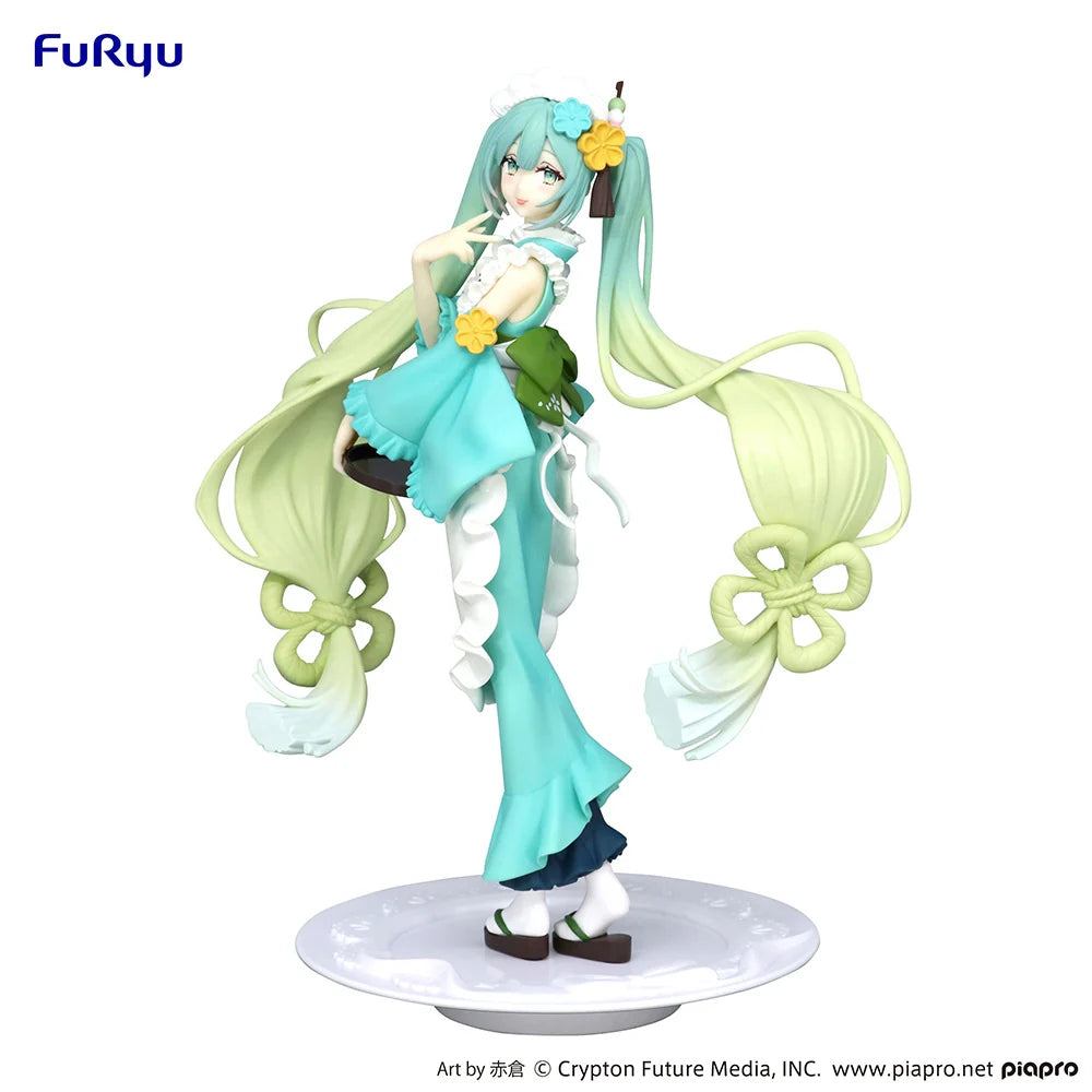 Hatsune Miku - Hatsune Miku (Matcha Green Tea Parfait Mint Ver.) Exceed Creative Prize Figure FuRyu Corporation