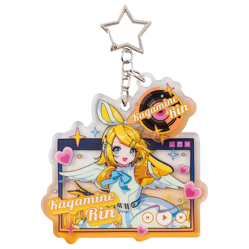 Vocaloid - Wings of the Synthwave Series Acrylic Keychain Moeyu