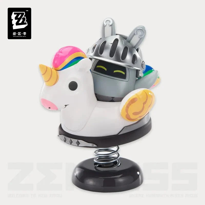 Zenless Zone Zero - Happy Shake Knightboo Spring Toy Mini Figure APEX