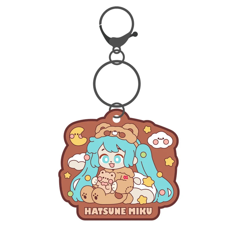 [Pre-order]Hatsune Miku - Hatsune Miku Pajama Party Rubber Keychain Moeyu