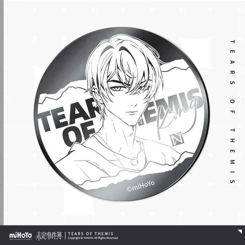 Tears of Themis - Nib Still Series Metal Mirror Badge miHoYo