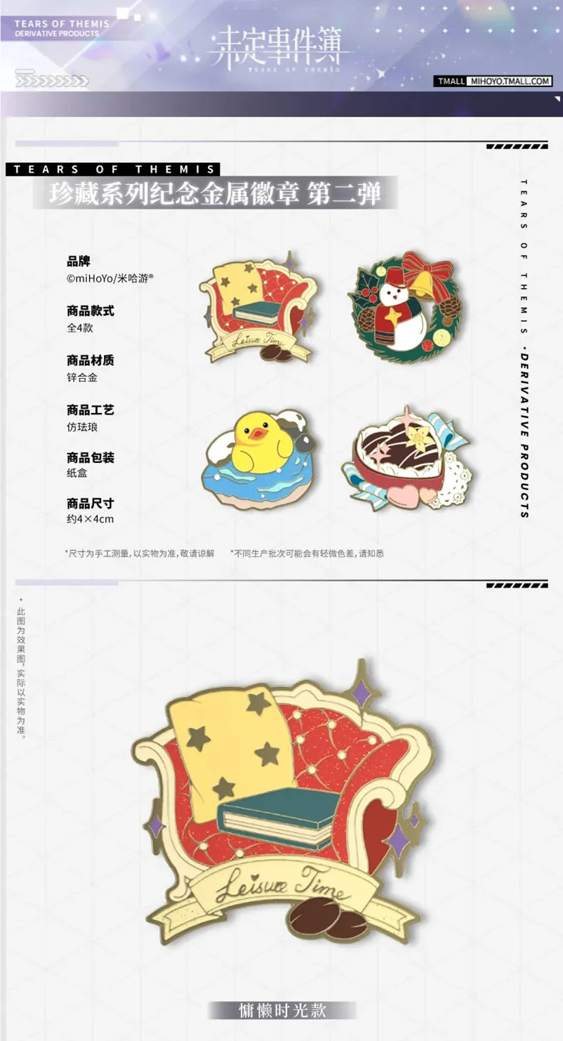 Tears of Themis - Collection Series Commemorative Badge Vol.2 miHoYo