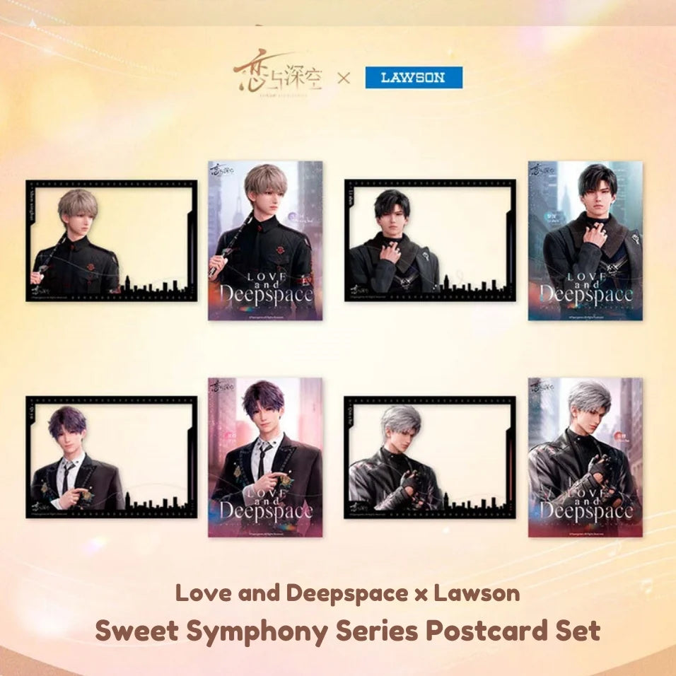 Love and Deepspace - Sweet Symphony Series Postcard Set InFold Games