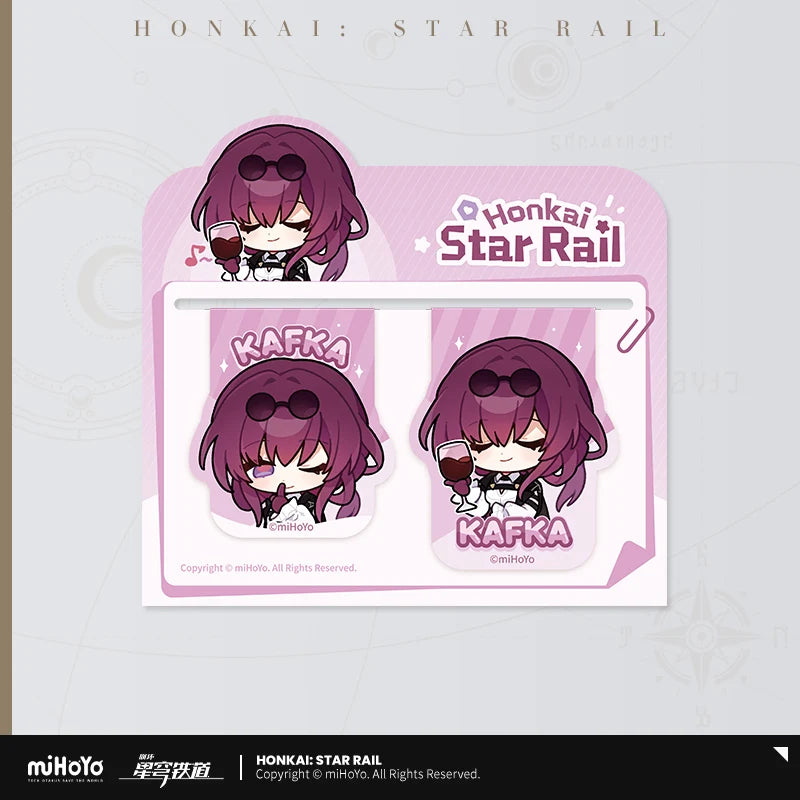 Honkai: Star Rail - Pom-Pom Gallery Soft Magnetic Bookmark Set miHoYo
