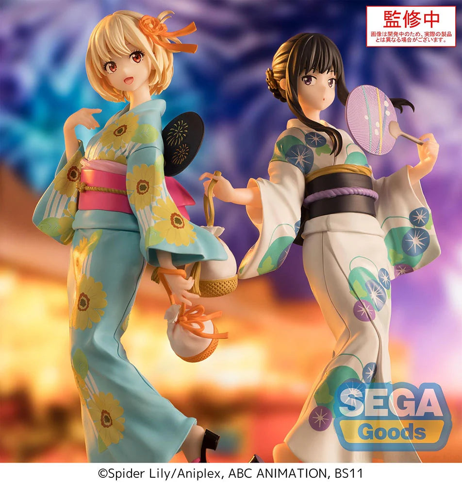 Lycoris Recoil - Chisato Nishikigi & Takina Inoue Luminasta Prize Figure SEGA