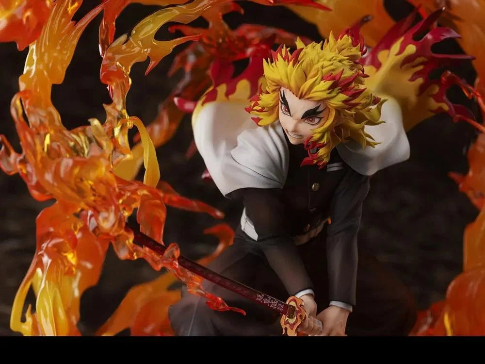 Demon Slayer: Kimetsu No Yaiba - Kyojuro Rengoku Flame Breathing Esoteric Art Ninth Form: Rengoku 1/8 Scale Figure Aniplex