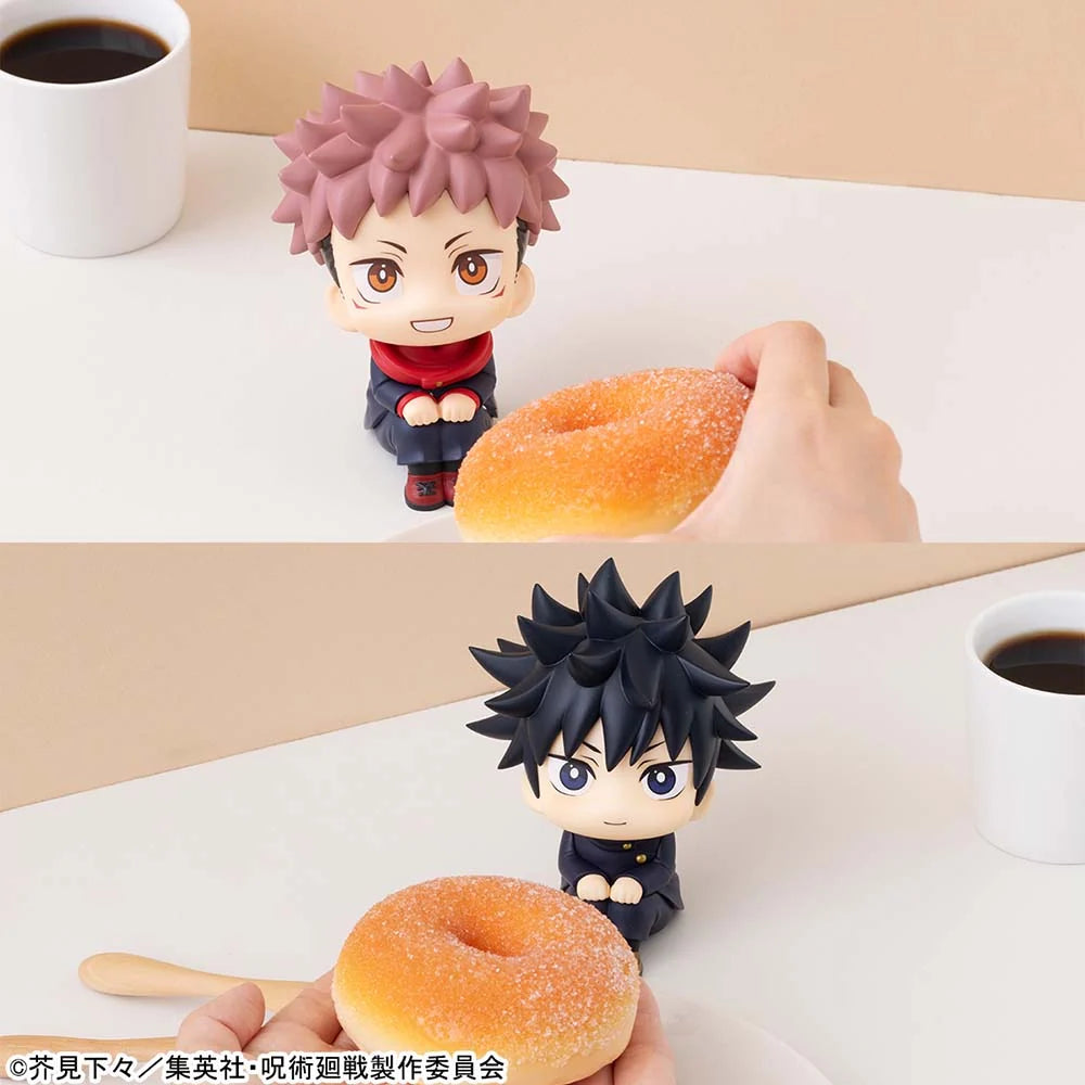 Jujutsu Kaisen - Yuji Itadori (Laugh Ver.) & Megumi Fushiguro (Smile Ver.) Set [with gift] Mini Figure MegaHouse