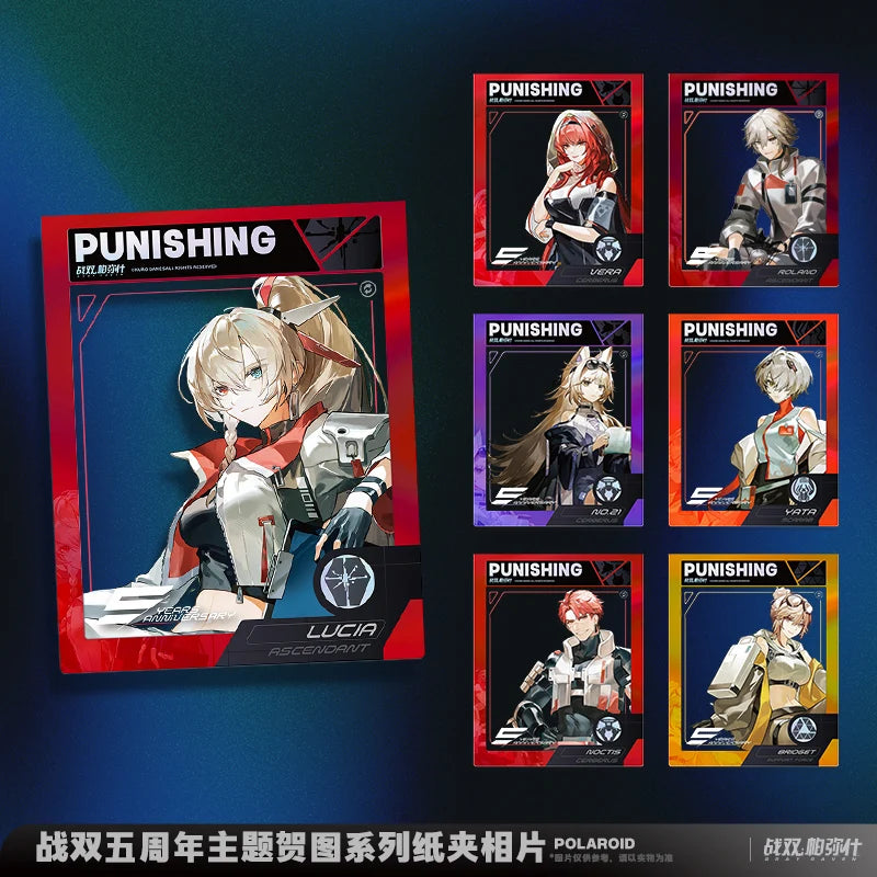 Punishing: Gray Raven - Verdant Hall Theme 5th Anniversary Celebration Art Paper Frame Card KURO GAMES