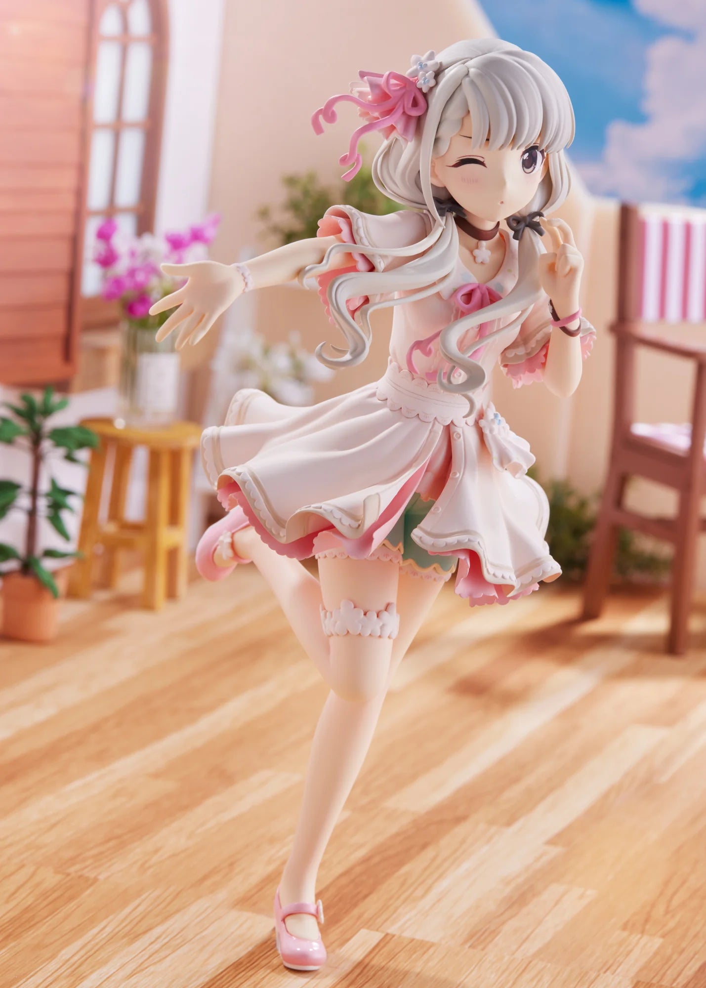 THE IDOLM@STER CINDERELLA GIRLS - Nagi HIsakawa (O-Ku-Ri-Mo-No Sunday ! Ver) 1/7 Scale Figure PLUM PMOA