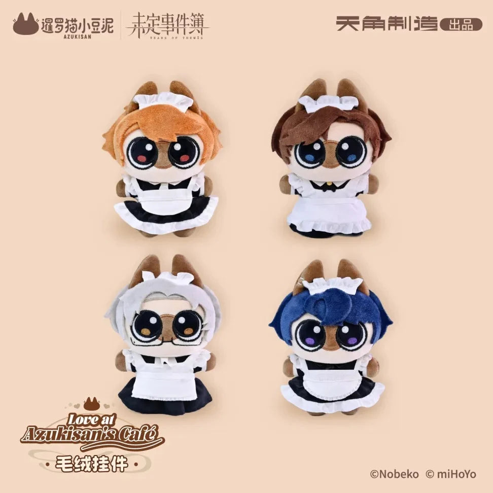 Tears of Themis - Love At Azukisan's Cafe Series Plushie Keychain miHoYo