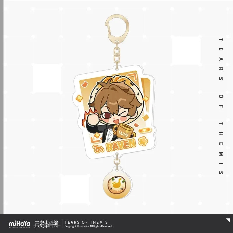 Tears of Themis - Great Pan-Fried Buns Series Chibi Acrylic Keychain miHoYo