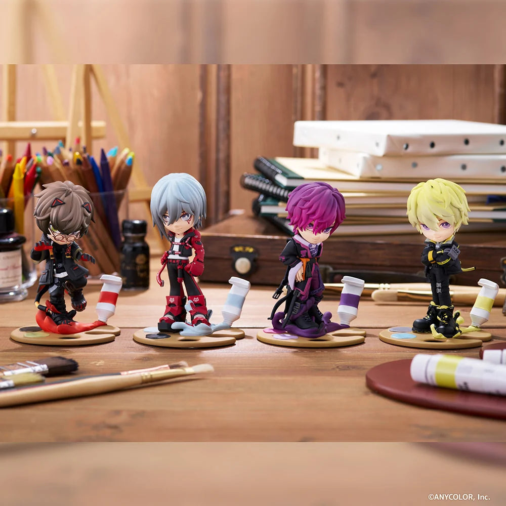 Nijisanji - Alban Knox & Fulgur Ovid & Uki Violeta & Sonny Brisko Mini Figure Bushiroad Creative