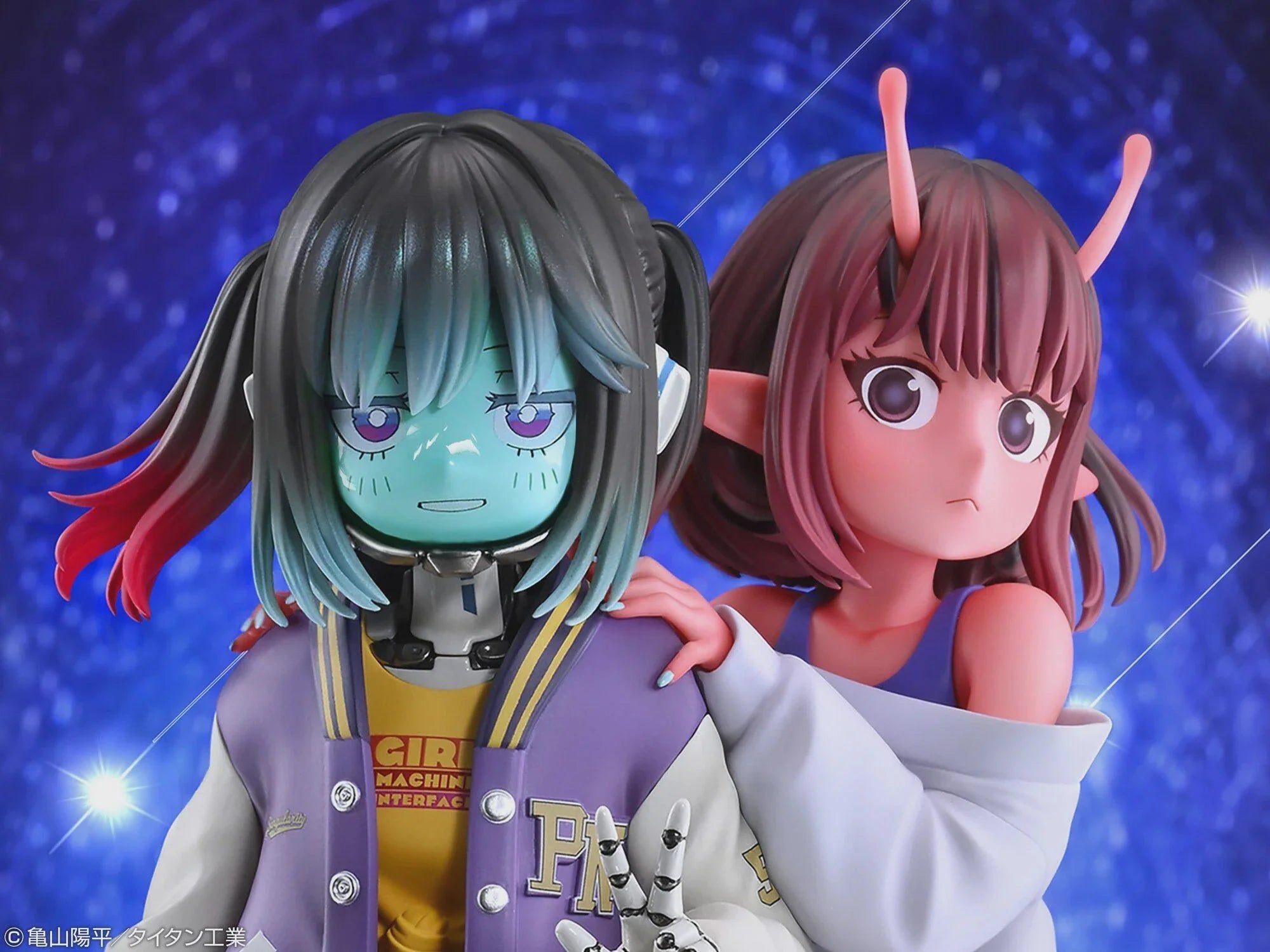Milky Subway The Galactic Limited Express - Chiharu & Makina Non Scale Figure Medicos Entertainment