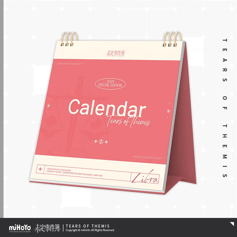 Tears of Themis - 2025 Commemorative Calendar miHoYo