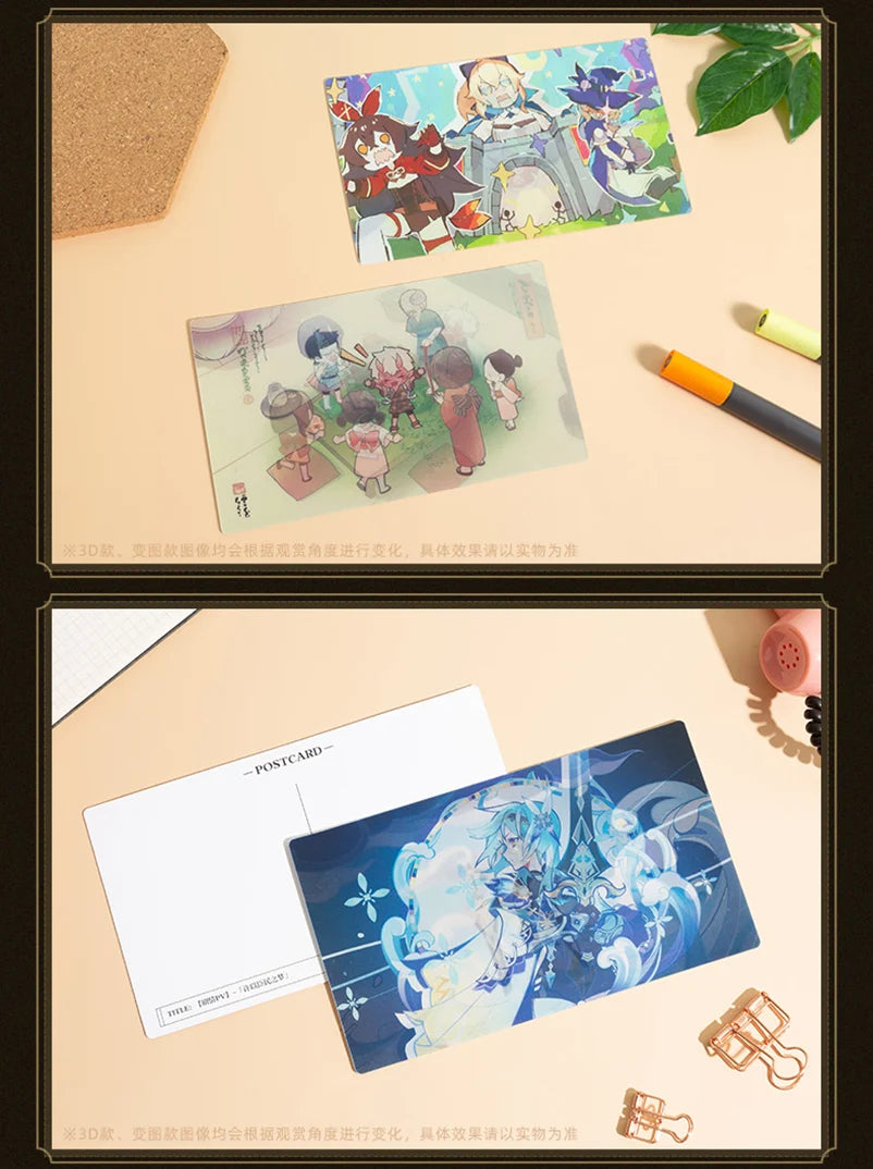 Genshin Impact - Earthly Glimpses Series Postcard Set miHoYo