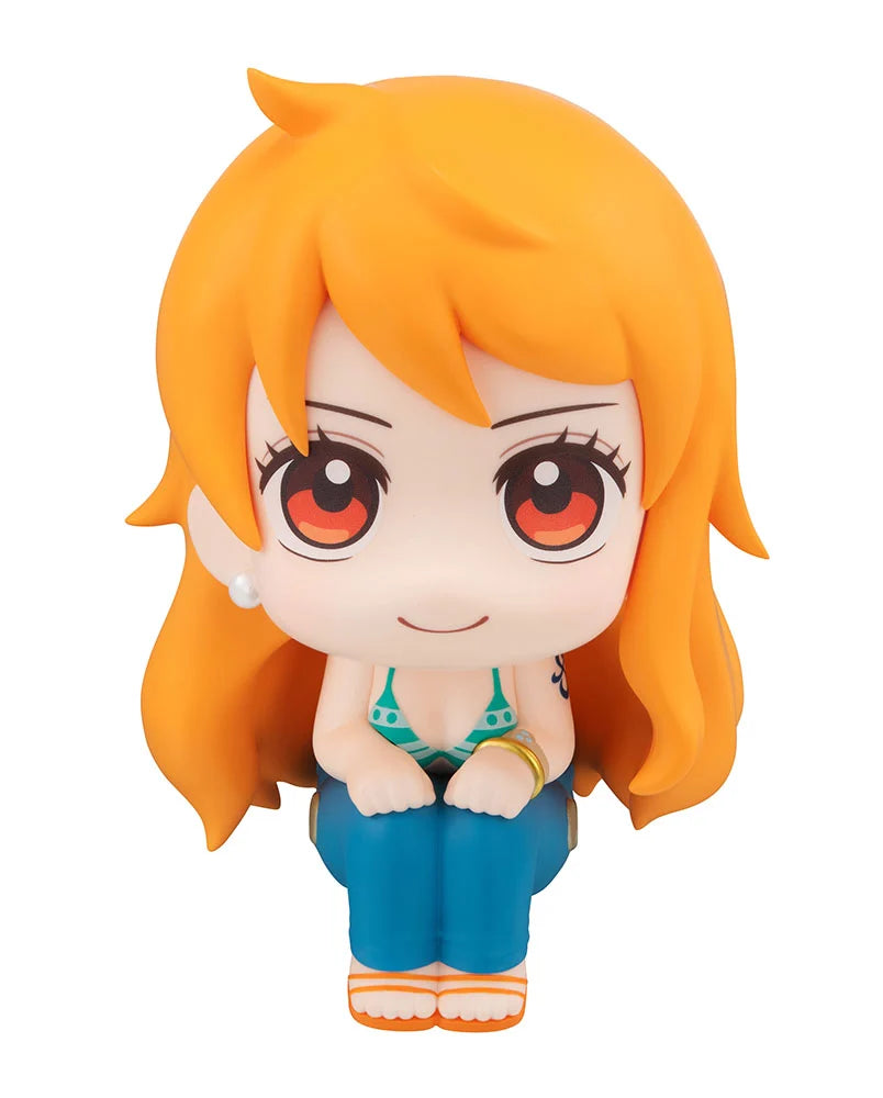 One Piece - Sanji & Nami Set [with Cloche & Orange] Look Up Mini Figure Megahouse