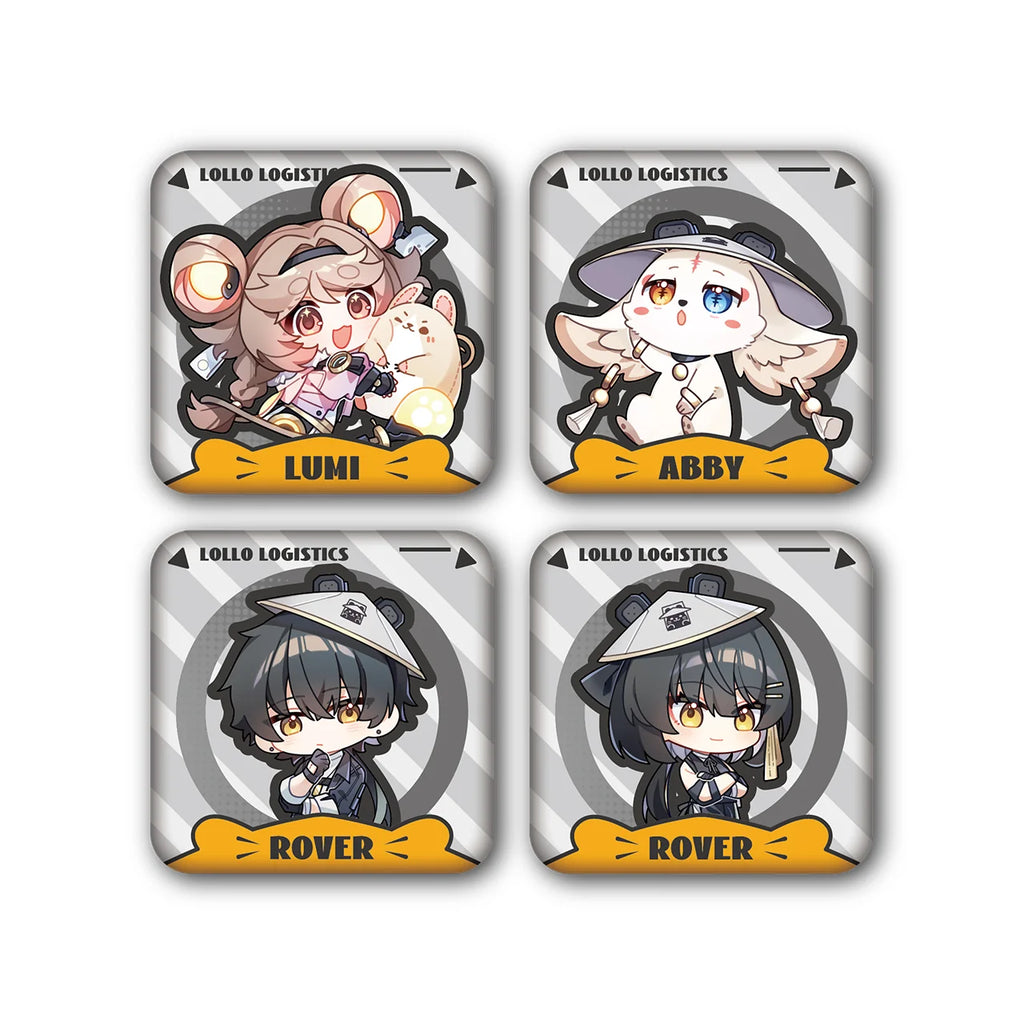 Wuthering Waves - Lollo Logistics Series PU Badge KURO GAMES