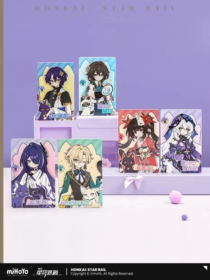Honkai: Star Rail - Little Cat Series Chibi Laser Ticket miHoYo