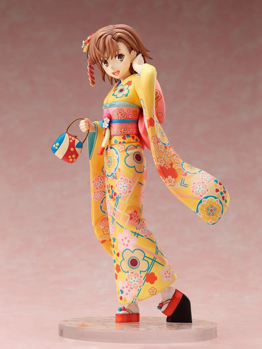 A Certain Scientific Railgun T - Mikoto Misaka (Furisode ver.) 1/7 Scale Figure FURYU Corporation