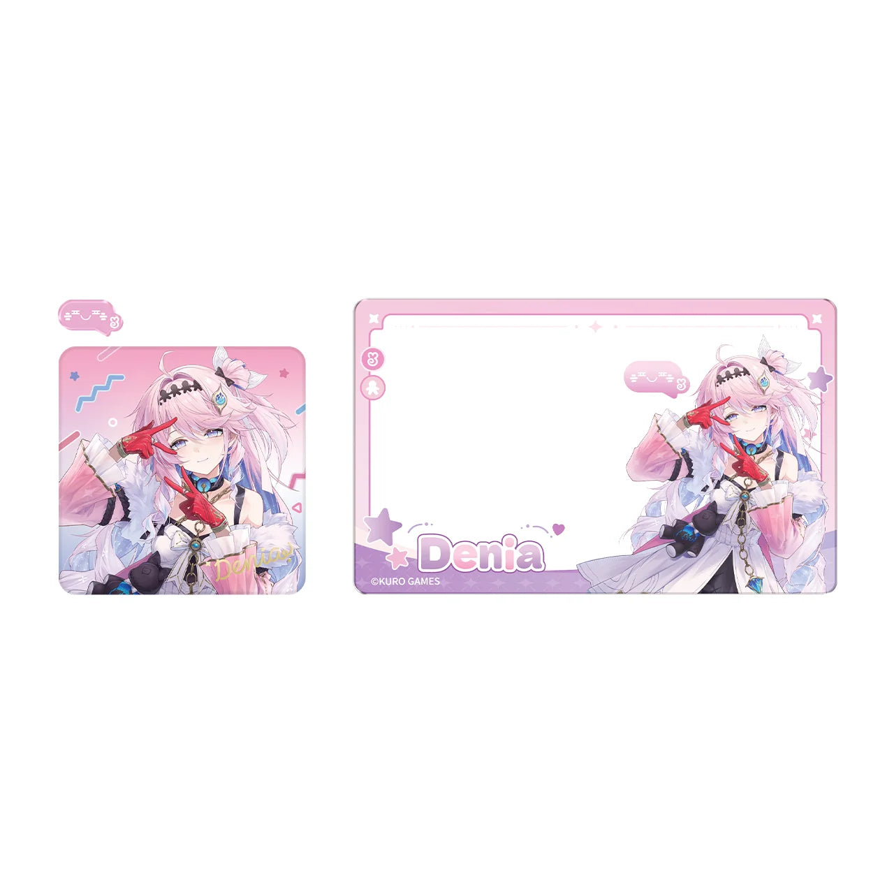 Wuthering Waves - Two Yeah Series Badge & Acrylic Clear Card Set KURO GAMES