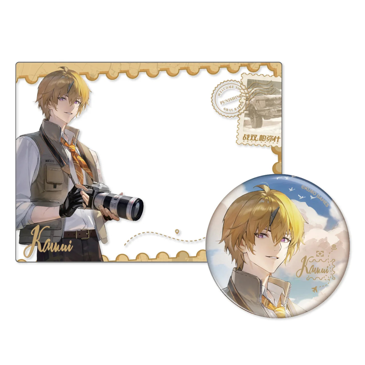 Punishing: Gray Raven - Echoes of Elsewhere 6th Anniversary Badge Transparent Card Set KURO GAMES
