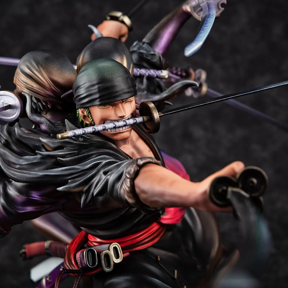 One Piece - Roronoa Zoro(Demon Spirit Kyuutou Ryuu Asura Ver.) ONE PIECE Portrait.Of.Pirates WA-MAXIMUM Figure MegaHouse