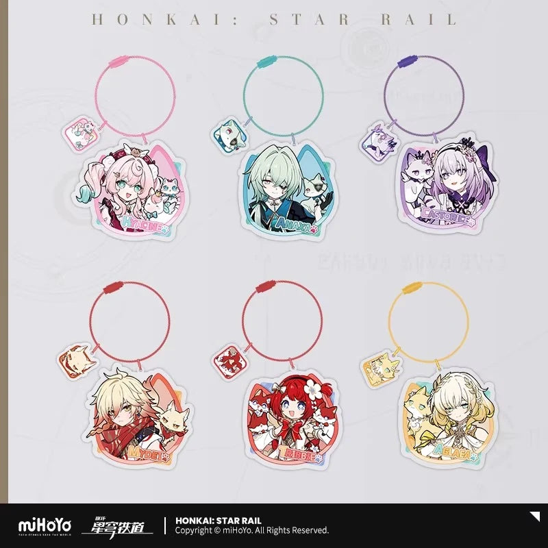 Honkai: Star Rail - Little Cat Series Chibi Acrylic Keychain miHoYo