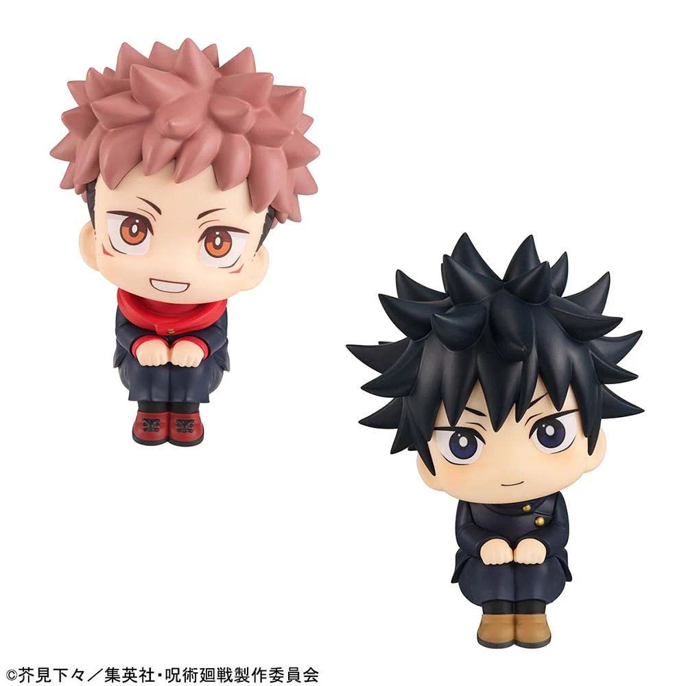 Jujutsu Kaisen - Yuji Itadori (Laugh Ver.) & Megumi Fushiguro (Smile Ver.) Set [with gift] Mini Figure MegaHouse