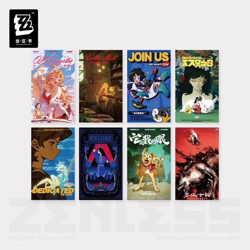 Zenless Zone Zero - Random Play Videotape Poster Vol. 2 miHoYo