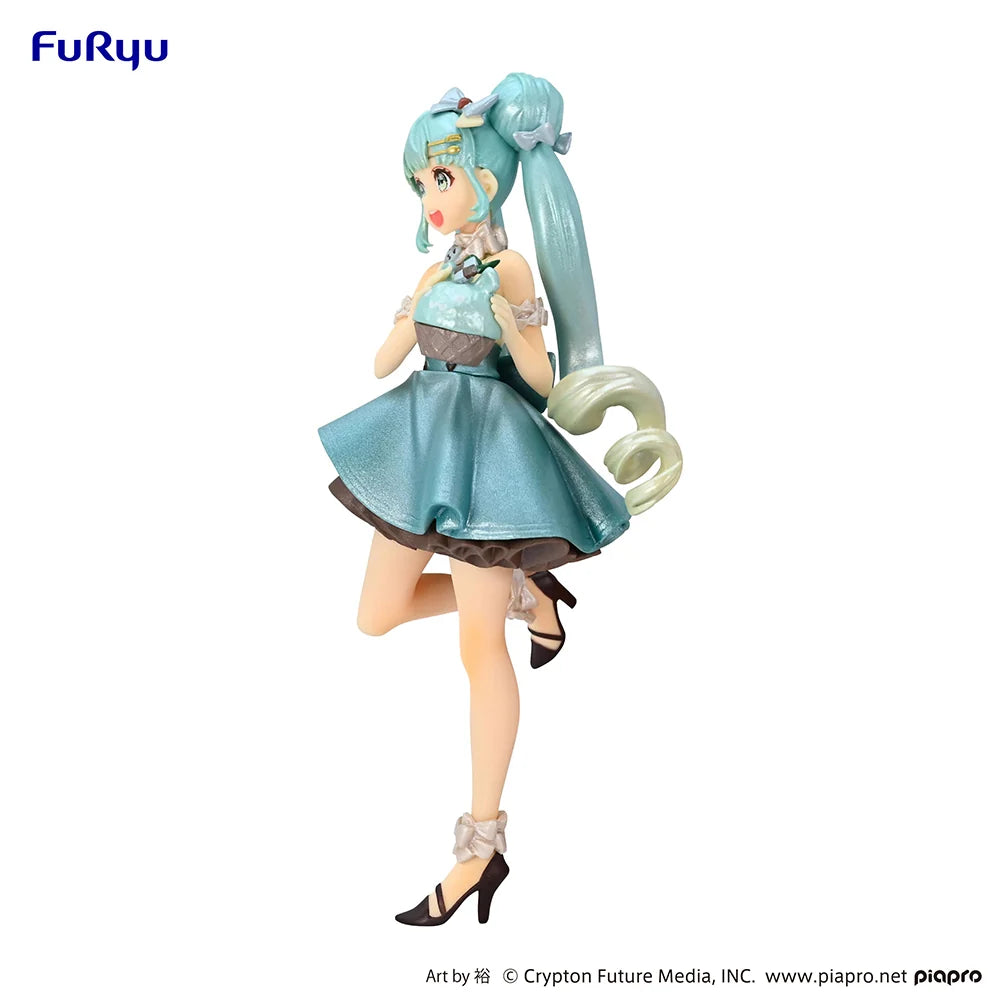 Hatsune Miku - Hatsune Miku(Chocolate Mint Pearl Color Ver.) SweetSweets Series Prize Figure FuRyu Corporation