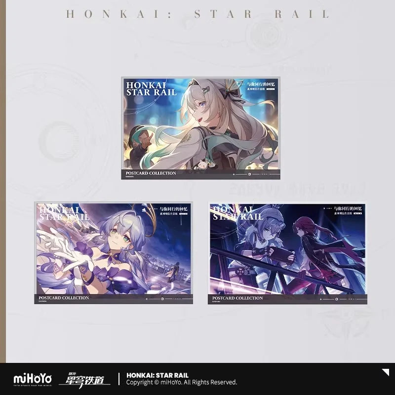 Honkai: Star Rail - Memories of Journeying Together Series Postcard Set miHoYo