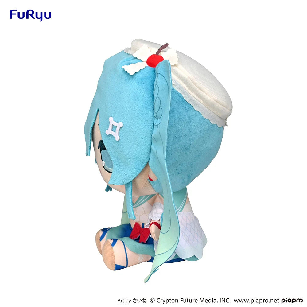 Hatsune Miku - Hatsune Miku (Melon Soda Float Ver.) KYURUMARU Big Plushie FuRyu Corporation