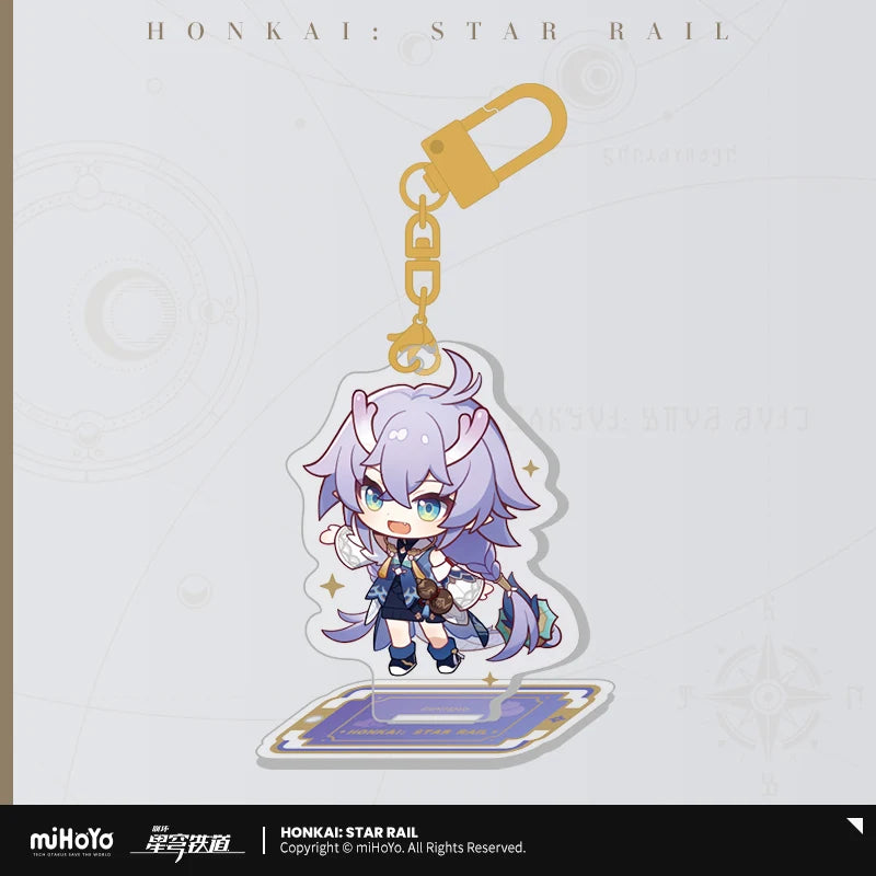 Honkai: Star Rail - Express Travel Notes Acrylic Keychian miHoYo