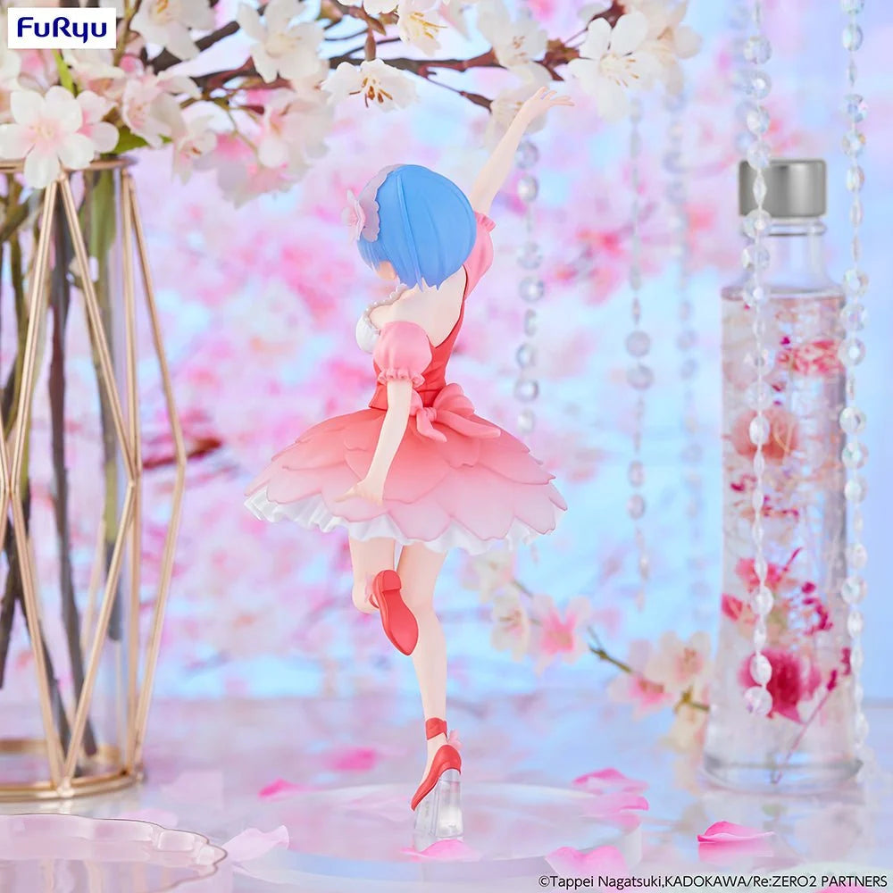 Re:Zero - Trio Try iT Figure Rem Cherry Blossoms Prize Figure FuRyu Corporation