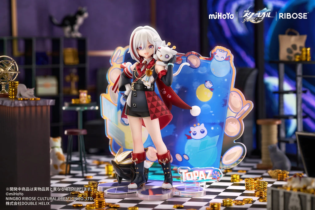 Honkai: Star Rail - Topaz & Numby Little Cat Series Non Scale Figure RIBOSE