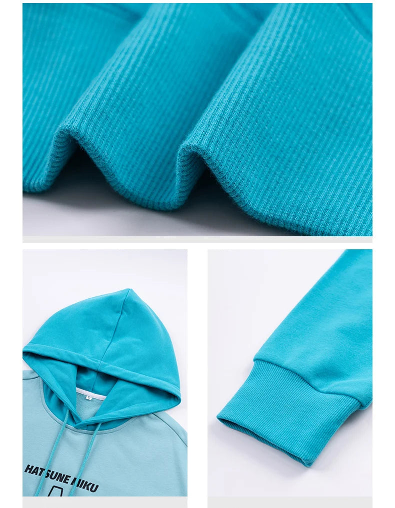Hatsune Miku - Hatsune Miku Multicolor Hoodie Outerwear Moeyu