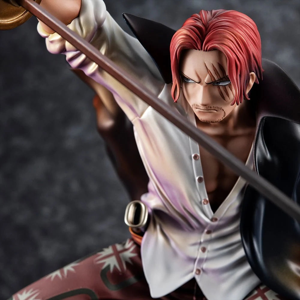 One Piece - Portrait of Pirates One Piece Playback Memories Red-Haired Shanks NON Scale Figure MegaHouse