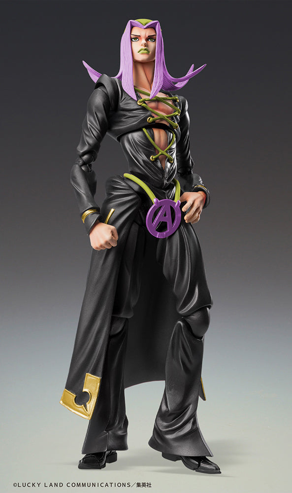 JoJo's Bizarre Adventure: Golden Wind - Leone Abbacchio (BLACK Ver.) Super Action Figure Medicos Entertainments