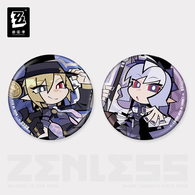 Zenless Zone Zero - Mockingbird Ridu Chibi Badge miHoYo