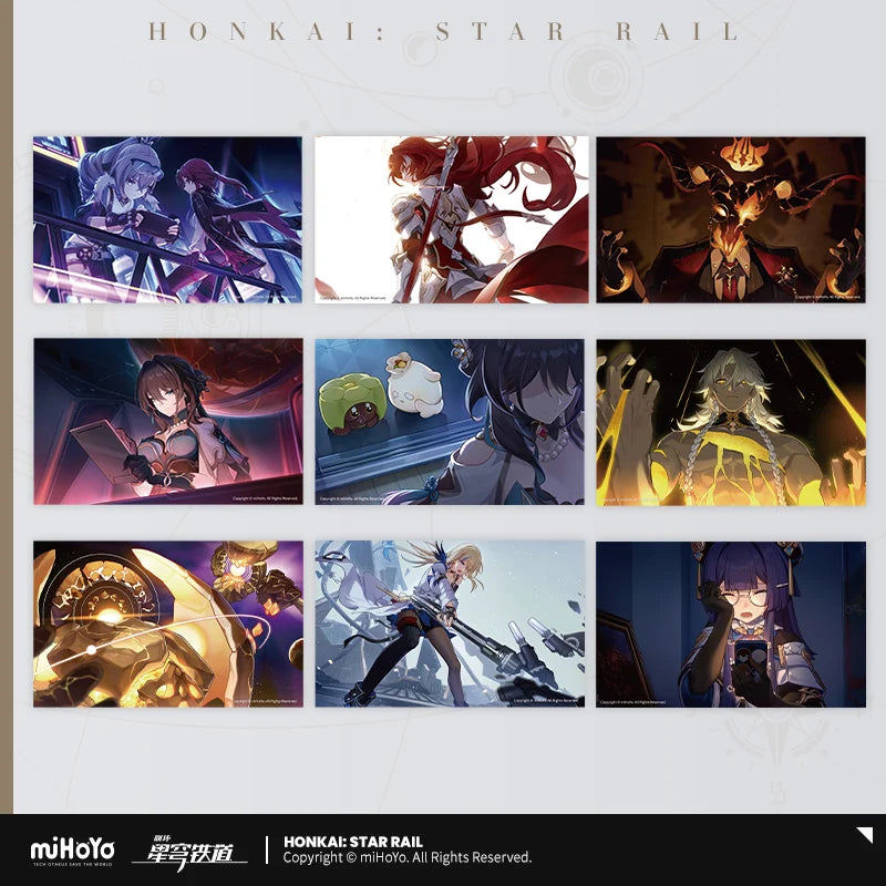 Honkai: Star Rail - Memories of Journeying Together Series Postcard Set miHoYo