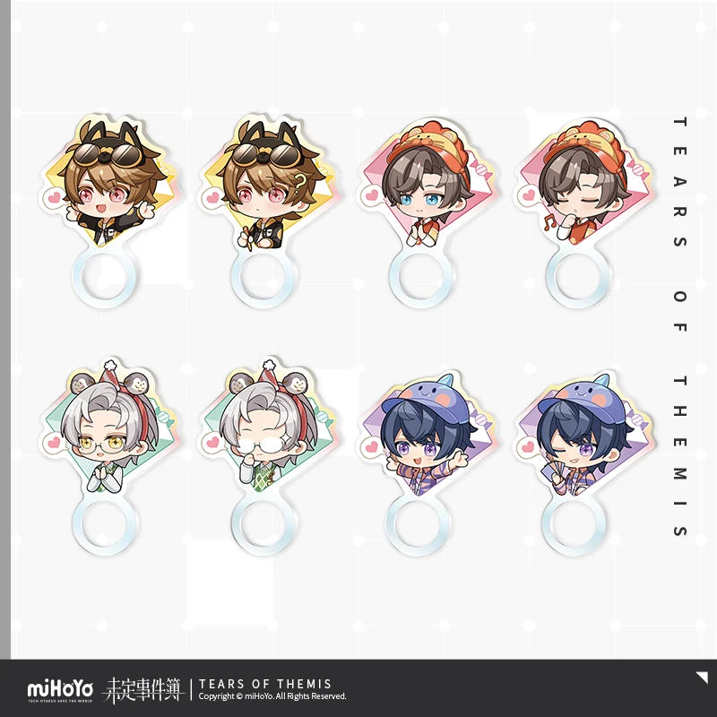 Tears of Themis - Fun Tour Invitation Series Chibi Acrylic Ring Set miHoYo