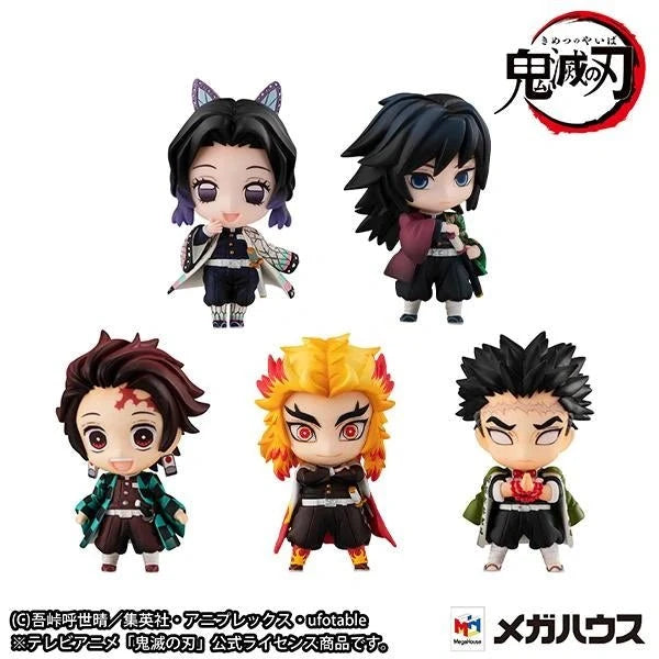 Demon Slayer - Tanjiro & The Hashiras Mascot set A Mini Figure Megahouse