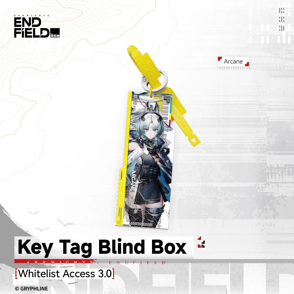 Arknights: Endfield - Whitelist Access 3.0 Key Tag Blind Box HYPERGRYPH