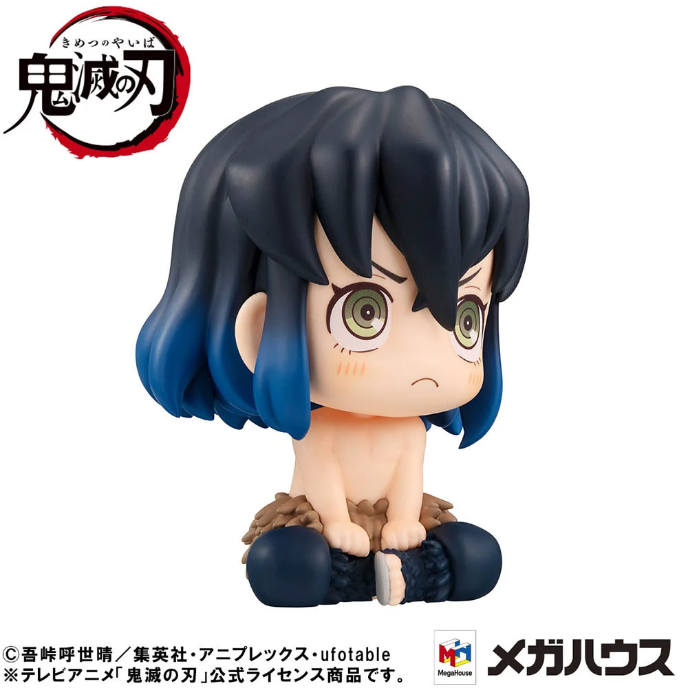 Demon Slayer: Kimetsu no Yaiba - Zenitsu Agatsuma (Smile Ver.) & Inosuke Hashibira (Bossy Ver.) [with gift] Lookup Mini Figure MegaHouse