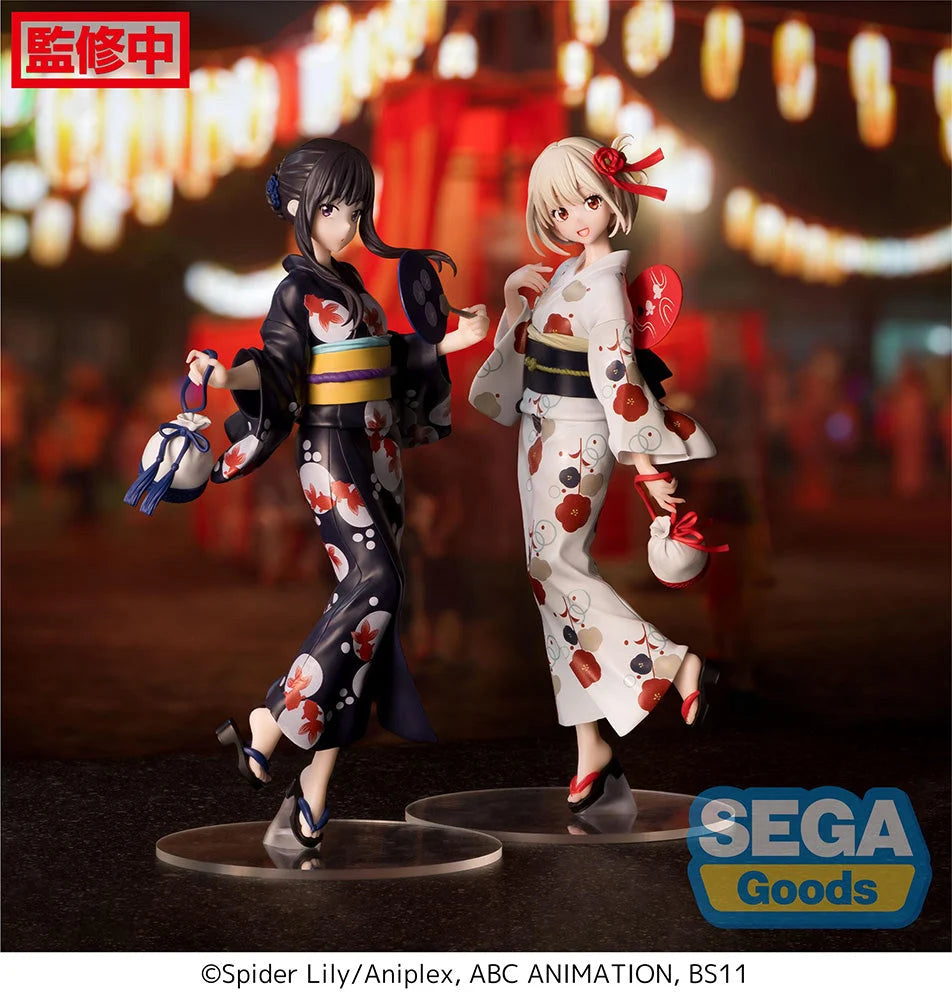 Lycoris Recoil - Chisato Nishikigi & Takina Inoue (Going out in a yukata Ver.) Prize Figure SEGA
