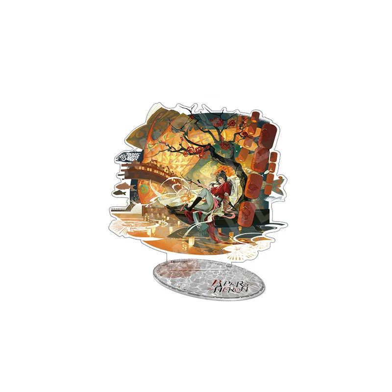 Reverse: 1999 - Paper Heron Shadows in the Lake Series Acrylic Stand BLUEPOCH
